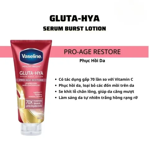 Sữa Dưỡng Thể Vaseline Healthy Bright Body Lotion 300ml - Dưỡng Ẩm, Làm Sáng, Phục Hồi Da 388350