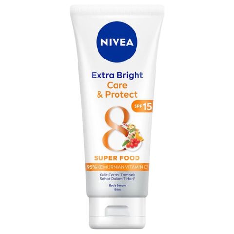 Tinh Chất Dưỡng Thể Nivea Serum 50x Ban Ngày & Ban Đêm 180ml - Dưỡng Trắng Tối Ưu & Bảo Vệ Da SPF50