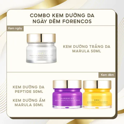 Kem Dưỡng Forencos 3 Trong 1 – Dưỡng Trắng, Ngăn Ngừa Lão Hóa, Căng Bóng Da 388392