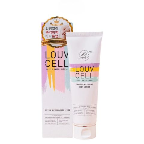 Kem Dưỡng Trắng Da Body Và Cấp Ẩm Louv Cell Crystal Whitening Body Lotion 250ml 388393