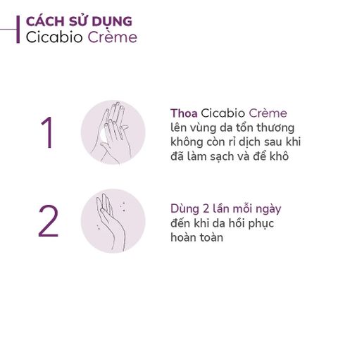 Kem Dưỡng Bioderma Cicabio Crème+ Phục Hồi Da 100ml - Giảm Ngứa, Làm Dịu Da Tổn Thương, Dưỡng Ẩm Cho Da Nhạy Cảm