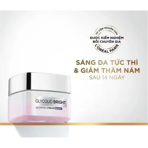 Kem Dưỡng L'Oréal Paris – Dưỡng Sáng Da, Mờ Thâm Nám, Cấp Ẩm Căng Mịn 388424