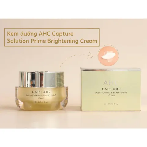 Kem Dưỡng Da AHC Capture Solution Prime – Dưỡng Ẩm, Dưỡng Trắng Cao Cấp 388427