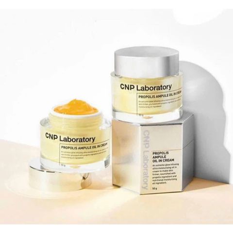 Kem Dưỡng Ẩm CNP Propolis Ampule Oil In Cream 50g - Cấp Ẩm Sâu, Phục Hồi Da Yếu Từ Hàn Quốc, Dưỡng Ẩm Chuyên Sâu, Giữ Ẩm Suốt Ngày
