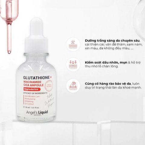 Tinh Chất Serum Dưỡng Trắng Da Angel's Liquid 7 Day 30ml - Làm Sáng, Giảm Nám Đen, Căng Bóng Da Hiệu Quả Sau 7 Ngày