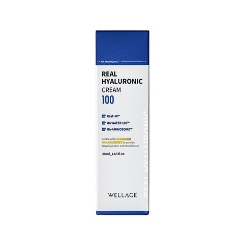 Kem Dưỡng Ẩm Wellage Real Hyaluronic Cream – Cấp Ẩm Tầng Sâu, Phục Hồi Da Khô, Dưỡng Mịn 388472