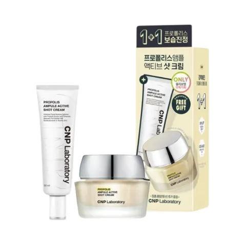 Kem Dưỡng Ẩm CNP Propolis Ampoule Set (50ml + 50ml) – Dưỡng Ẩm Sâu, Làm Dịu & Củng Cố Hàng Rào Bảo Vệ Da 388477