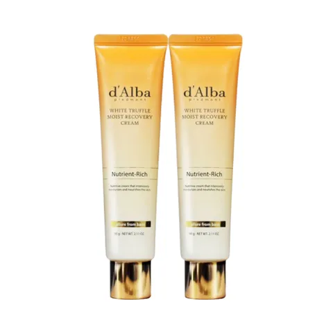 Kem Dưỡng d'Alba White Truffle Moist Recovery Cream 60g – Dưỡng Ẩm, Phục Hồi, Sáng Da, Căng Mịn 388478