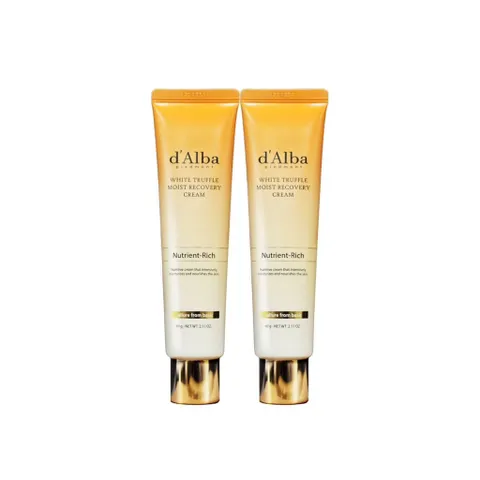Kem Dưỡng d'Alba White Truffle Moist Recovery Cream 60g – Dưỡng Ẩm, Phục Hồi, Sáng Da, Căng Mịn 388478