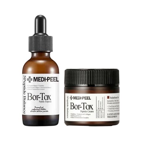 Bộ Đôi Serum Và Kem Dưỡng Chống Lão Hóa Medi-Peel Bor-Tox 30ml & 50ml – Làm Căng Bóng, Trẻ Hóa Da Chuyên Sâu