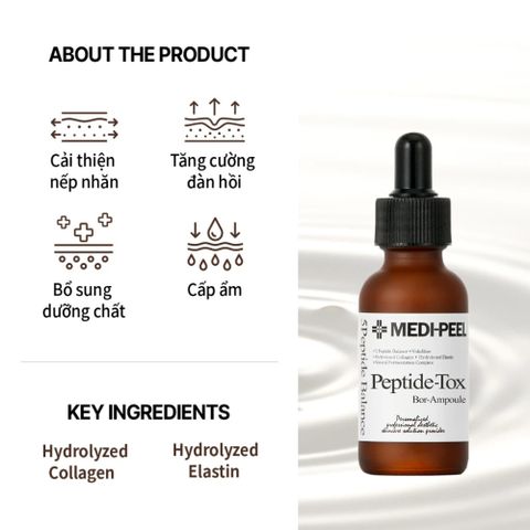 Bộ Đôi Serum Và Kem Dưỡng Chống Lão Hóa Medi-Peel Bor-Tox 30ml & 50ml – Làm Căng Bóng, Trẻ Hóa Da Chuyên Sâu