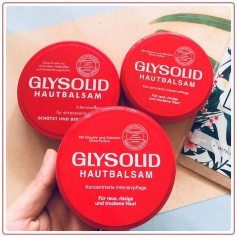 Kem Dưỡng Nứt Nẻ Tay Chân Glysolid 100ml - Làm Mềm Da, Giảm Khô Ráp, Dưỡng Ẩm Sâu Cho Da Nhạy Cảm