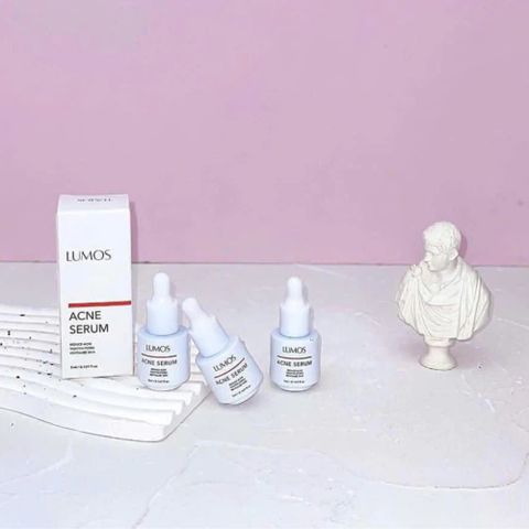 Tinh Chất Serum Giảm Mụn Lumos Acne 5ml - Kiểm Soát Dầu, Làm Dịu Mụn, Dưỡng Da Sáng Mịn Cho Da Dầu Và Nhạy Cảm