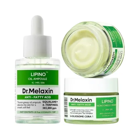 Bộ Đôi Kem Dưỡng Và Serum Dr. Melaxin Lipino Ngừa Mụn – Kem 50g & Serum 30ml 388513