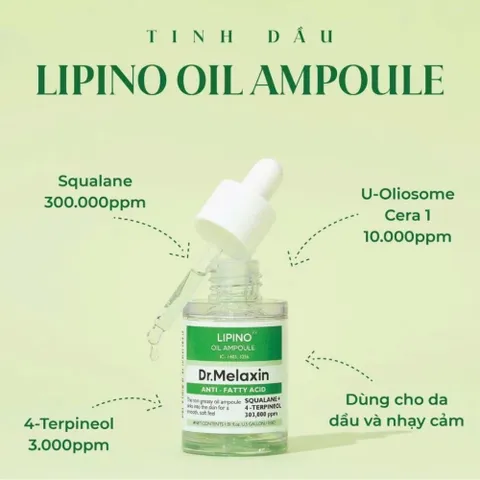 Bộ Đôi Kem Dưỡng Và Serum Dr. Melaxin Lipino Ngừa Mụn – Kem 50g & Serum 30ml 388513