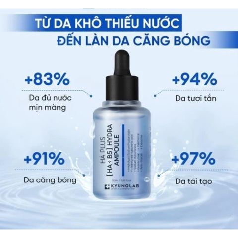 Tinh Chất Serum HA+B5 Kyung Lab 50ml - Cấp Ẩm Đa Tầng, Phục Hồi Da Nhạy Cảm, Ngăn Ngừa Lão Hóa, Làm Sáng Da