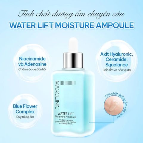 Bộ Ba Tinh Chất Dưỡng Da Maxclinic - Cấp Ẩm, Sáng Da, Ngăn Lão Hóa - Serum Vitamin C, Hyaluronic Acid, Collagen