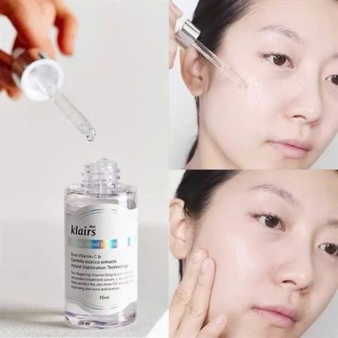 Tinh Chất Serum Klairs Freshly Juiced Vitamin C 35ml - Làm Sáng Da, Phục Hồi, Dưỡng Ẩm, Chống Oxy Hóa, Phù Hợp Mọi Loại Da