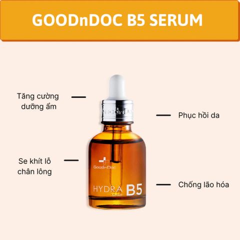 Tinh Chất Serum Cấp Ẩm Phục Hồi GoodnDoc 30ml - Sáng Da, Chống Lão Hóa, Phục Hồi Da Hàn Quốc, Dưỡng Ẩm Tốt Nhất