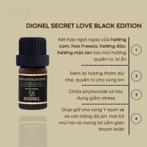 Nước Hoa Vùng Kín Dionel Cho Cô Bé - Hương Hoa Hồng Ngọt Ngào 5ml - Phù Hợp Cho Da Nhạy Cảm, Tạo Cảm Giác Dễ Chịu Suốt Ngày