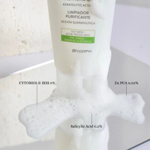 Sữa Rửa Mặt Gel BABE Stop AKN 200ml - Làm Sạch Sâu, Ngăn Ngừa Mụn, Phù Hợp Da Nhạy Cảm và Da Dầu