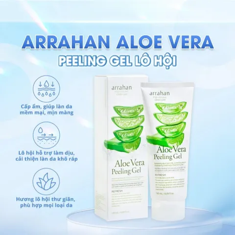 Tẩy Da Chết Arrahan Peeling Gel 180ml - Làm Sạch Da, Mịn Màng, Hỗ Trợ Sáng Da 388661