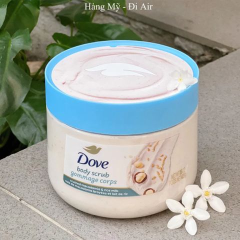 Tẩy Da Chết Toàn Thân Tree Hut & Dove Body Scrub – Dưỡng Da Mềm Mịn, Thơm Lâu 425g 388663