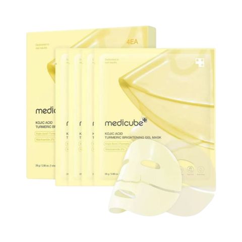 Mặt Nạ Gel Thạch Vàng Nghệ Medicube Kojic Acid 4 Miếng – Làm Sáng Da, Giảm Thâm, Dưỡng Ẩm, Mịn Màng 388671