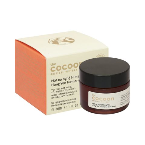 Mặt Nạ Nghệ Cocoon 30ml - Sáng Da, Mờ Thâm, Không Vàng Da - Chiết Xuất Từ Nghệ Hưng Yên, Dưỡng Ẩm, Làm Dịu Da Nhạy Cảm