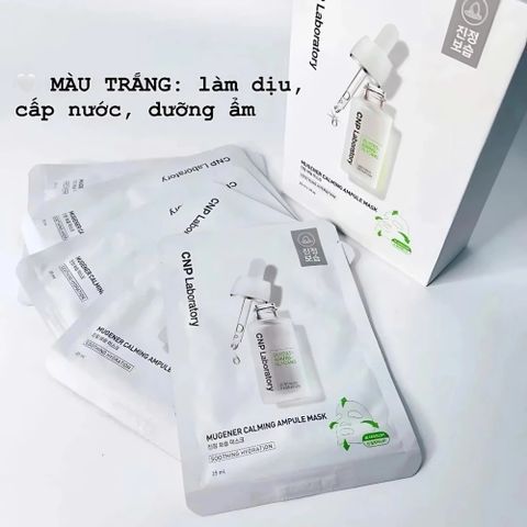 Mặt Nạ CNP Laboratory Ampule – Chăm Sóc Da Chuyên Sâu, Dưỡng Ẩm & Làm Dịu Hiệu Quả - Hộp 10 Miếng 388676