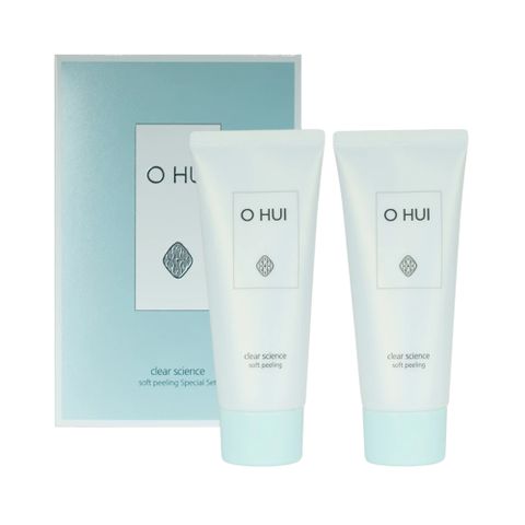 Tẩy Tế Bào Chết Da Mặt Ohui Clear Science Soft Peeling 100ml - Làm Sáng Da, Sạch Sâu, Mềm Mịn Tự Nhiên, Chống Oxy Hóa, Ngừa Mụn