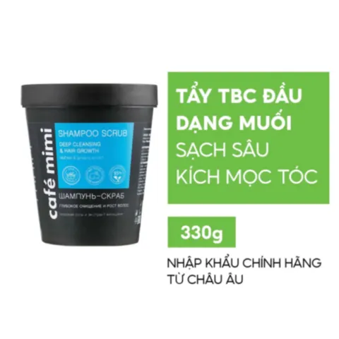 Tẩy Tế Bào Chết Da Đầu Café Mimi Shampoo Scrub – 2 Dòng Cho Tóc Dầu & Tóc Yếu Rụng 388681