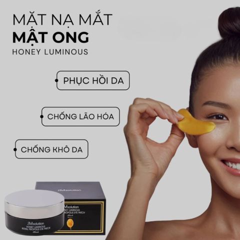 Mặt Nạ Mắt JMsolution Eye Patch 60 Miếng - Dưỡng Ẩm, Giảm Thâm, Mờ Nhăn Cho Da Mắt Tươi Sáng, Chống Lão Hóa, Hàn Quốc