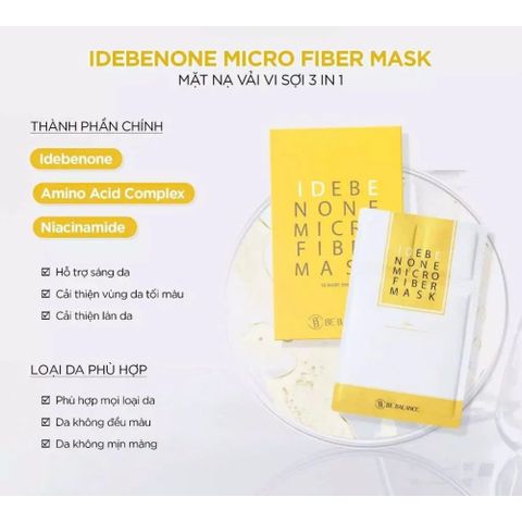 Mặt Nạ Vải Vi Sợi Be’Balance 3in1 (10 Miếng/Hộp) – Cấp Ẩm, Làm Dịu & Phục Hồi Da Hiệu Quả 388687