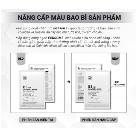 Mặt Nạ KR.LAB B5 EGF Complex – Mặt Nạ Phục Hồi Da, Cấp Ẩm Cho Da Nhạy Cảm, Giảm Đỏ & Kích Ứng, Dưỡng Sáng, Made in Korea