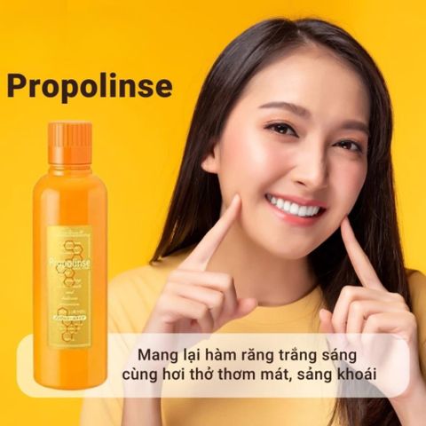 Nước Súc Miệng Trắng Răng Propolinse 600ml Nhật Bản - Ngăn Ngừa Mảng Bám 388718