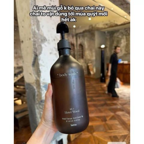 Sữa Tắm Hetras Hotel Wood 1013ml – Mùi Gỗ Sang Trọng Thư Giãn Như Spa 388722