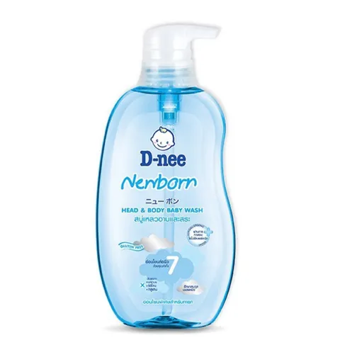 Sữa Tắm Gội Toàn Thân D-nee Cho Bé 380ml - Dịu Nhẹ, Dưỡng Ẩm, Không Cay Mắt, An Toàn Cho Da Nhạy Cảm, Dành Cho Trẻ Sơ Sinh