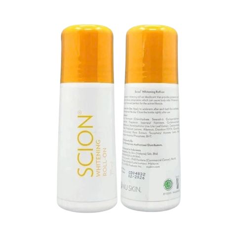 Lăn Khử Mùi Scion Brightening 75ml – Khử Mùi, Làm Sáng Da Dưới Cánh Tay, Hương Nhài & Hoa Sen, Sản Phẩm Thái Lan Chính Hãng