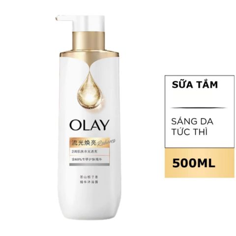 Sữa Tắm Dưỡng Da Olay Fresh Outlast Body Wash 500ml – Sáng Mịn & Ngăn Ngừa Lão Hóa - Bản Trung 2025 388746