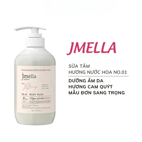 Sữa Tắm Nước Hoa Jmella In France 500ml – Dưỡng Ẩm, Da Mềm Thơm Lâu 388756