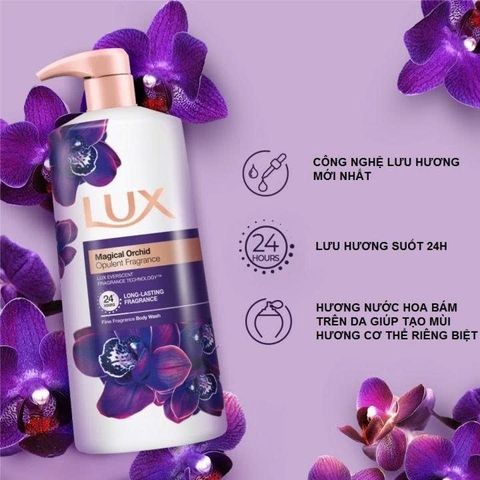 Sét 2 Chai Sữa Tắm Lux Thái Lan 450ml – Hương Thơm Quyến Rũ, Dưỡng Da Mịn Màng 388766