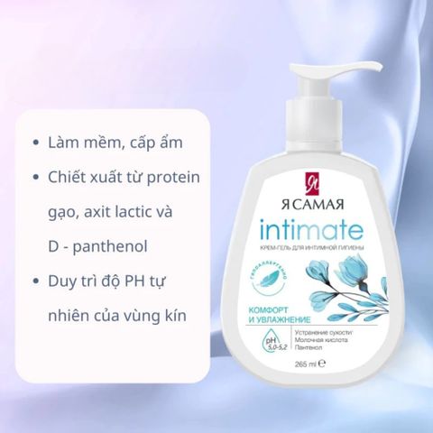 Dung Dịch Vệ Sinh Phụ Nữ Ya Samaya Intimate 265ml - An Toàn, Dịu Nhẹ, Sạch Thoáng, Chiết Xuất Thiên Nhiên, Phù Hợp Da Nhạy Cảm