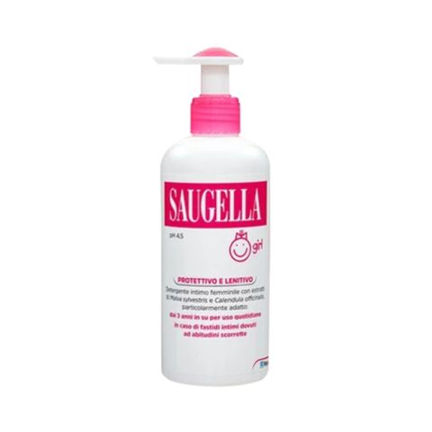 Dung Dịch Vệ Sinh Saugella Girl 200ml – Dành Cho Bé Gái 3-12 Tuổi, Làm Sạch Dịu Nhẹ, Chống Kích Ứng 388803