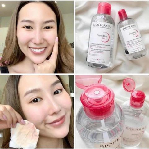 Nước Tẩy Trang Bioderma Sensibio H2O 850ml - Dành Cho Da Nhạy Cảm, Làm Sạch, Cấp Ẩm, An Toàn Cho Da Nhạy Cảm