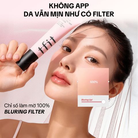 Kem Lót Trang Điểm TFIT Hàn Quốc - Dưỡng Ẩm Sâu & Che Phủ Lỗ Chân Lông Cho Làn Da Mịn Màng Suốt 12 Giờ