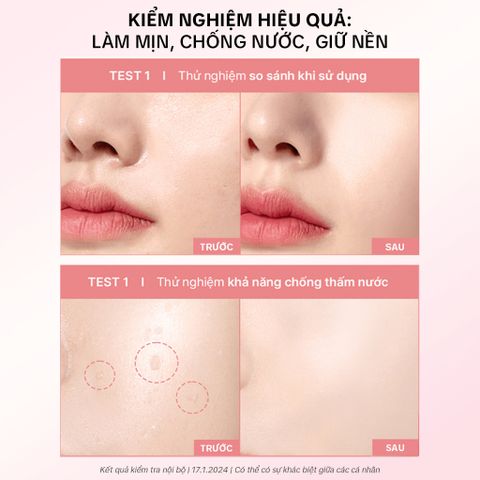 Kem Lót Trang Điểm TFIT Hàn Quốc - Dưỡng Ẩm Sâu & Che Phủ Lỗ Chân Lông Cho Làn Da Mịn Màng Suốt 12 Giờ