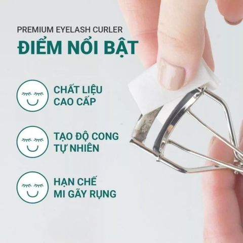 Kẹp Bấm Mi The Face Shop – Dụng Cụ Uốn Cong Mi Tự Nhiên An Toàn, Nhẹ Nhàng, Phù Hợp Cho Người Mới Học Makeup