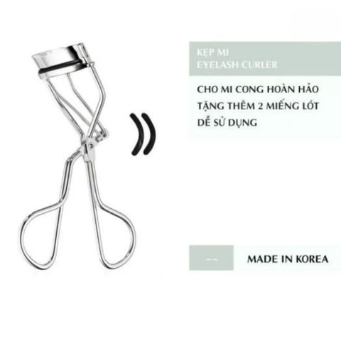 Kẹp Bấm Mi The Face Shop – Dụng Cụ Uốn Cong Mi Tự Nhiên An Toàn, Nhẹ Nhàng, Phù Hợp Cho Người Mới Học Makeup