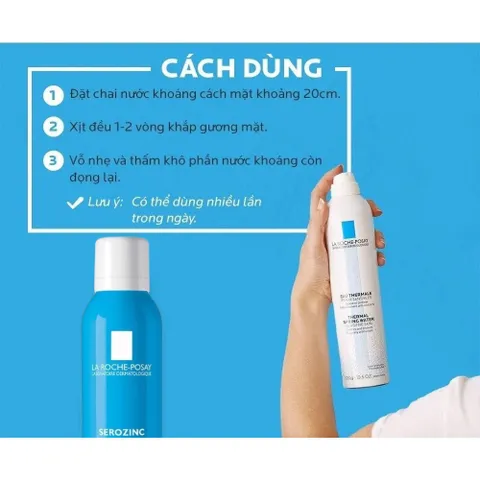 Xịt Khoáng La Roche-Posay Serozinc & Thermal Spring Water – Làm Dịu Da, Giảm Nhờn, Chống Kích Ứng 388899